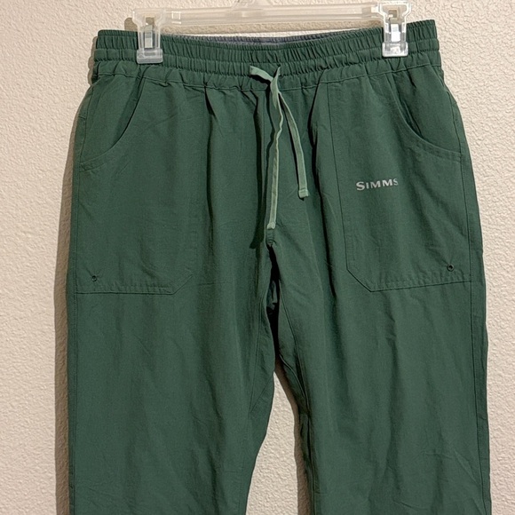 Simms Women's Isle Mallard Drawstring Pants Fishing UPF30 Water Resistant - Picture 3 of 8